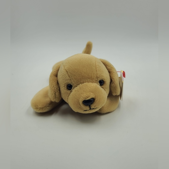 Ty Beanie Baby - FETCH the Golden Labrador Retriever Dog (8.5 Inch) 1997 - Picture 1 of 4